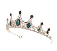 Beaupretty Rhinestone Wedding Tiara for Bride and Elegant Crown Hair Accessory for Birthday Party Comfortable Design for Special Occasions for Bridesmaids and Celebrations