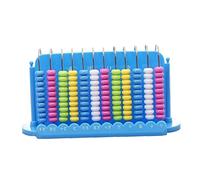 Beaupretty Rod Counting Abacus for Chinese Arithmetic Learning Tool Educational Math for Boys and and Compact Design for Easy Portability Enhances Early Math Skills
