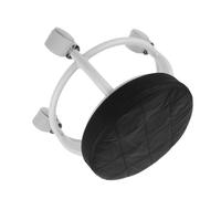 Beaupretty Rolling Pedicure Stool Wheels Low Swivel Seat Small Mobile Beauty Salon Stool for Spa Massage Home and Workshop Use Black