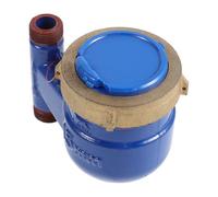 Beaupretty Rotary Vane Water Flow Meter with Enhanced Sensitivity and Accurate Water Monitoring Metal Construction Dn15 Size and Engineering Use