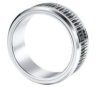 Beaupretty Rotatable Piano Key Finger Ring Stainless Steel Key Ring Creative Musician for Men Fun Jewelry Decoration