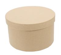 Beaupretty Round Kraft Paper Gift Storage Box for Packing Flowers Chocolates and Sweet Treats Portable Design for Easy Gifting Baking Needs for Diy Projects and Elegant Presentations