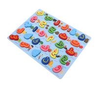 Beaupretty Russian Puzzle Montessori Alphabet Arabic Alphabet Learning Puzzle Islamic Learning Wood