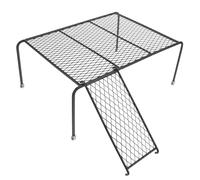 Beaupretty Rutin Chicken Feeding Supply Platform Rack with Ladder Large Mesh Cage Table for Small Pets Chicken Coop Perch and Climbing Stand for Poultry Breeding