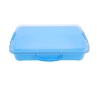 Beaupretty Sand Tray with Hinged Lid Safe Materials for Creative Play and Motor Skills Development Multifunctional Storage Box for Home and Preschool Activities
