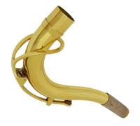 Beaupretty Saxophone Neck Replacement Curved Neck for Alto Saxophone Durable Accessory for Enhanced Sound Quality and Intonation Upgrade for Saxophonists
