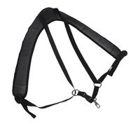 Beaupretty Saxophone Shoulder Harness Strap Large Adjustable Padded Double Shoulder Support Comfortable Neck Strap for Juniors Beginners with Cushion for Sax Tenor Alto Use