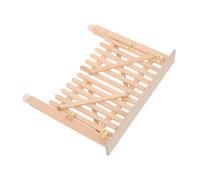 Beaupretty Scale Double Door Dollhouse Accessory for DIY Decoration and Role Playing Creativity Solid Wood Construction Rustic Charm Easy Assembly