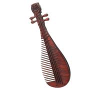 Beaupretty Scalp Comb Wooden Fines Tooth Hairdressing Tool for Women Retro Style Wooden Fine Tooth Comb