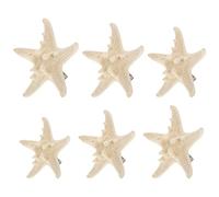 Beaupretty Seashell Hair Clip Hair Barrettes Hair Pin Handmade Elegant Hair Alligator Clip for Women,6pcs(Random Size)