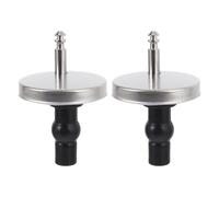 Beaupretty Seat and Replacement Screws at Hinge Kit Toilet 2pcs Stainless Steel Pp Material Easy Install Fixing Bolts Lid Home