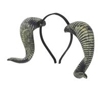 Beaupretty Sheep Horn Headband Horns Detachable for Halloween Costume Gothic Style Headwear Accessory
