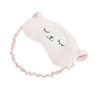 Beaupretty Sheep Shaped Comfortable Sleep Mask with Elastic Strap for Deep Sleep Travel Home Use Efficient Light Shielding for Sensitive Sleepers