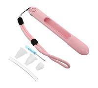 Beaupretty Shockproof Pink Thermometer Protective Sleeve with Lanyard, Anti-drop Glass Thermometer Case, Portable Temperature Cover for Family Travel and Home Use