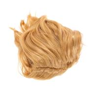 Beaupretty Short Blonde Hair Wig for Men, Synthetic Political Leader Toupee with Straight Hair, Costume Cosplay Wig for Halloween Parties and Events