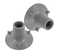 Beaupretty Shower Chair Feet Caps Replacement Rubber Suction Cup Feet Pads for Bath Seat Commode Chair and Transfer Shower Bench Non Slip for Smooth Bathroom Surfaces 2 Pack