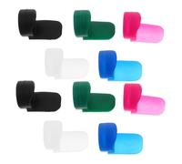 Beaupretty Silicone Clarinet Thumb Rest Pads 10pcs with Long Handle Structure round Shape, Comfortable and Enhanced Grip Stability for Quick Rehearsals and Performance Sessions
