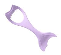 Beaupretty Silicone Eyeliner Aid and Mascara Shield Reusable Makeup Tool for Women Eye Makeup Eyelash and Eyeliner Stencil in Purple