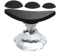 Beaupretty Silicone Eyeshadow Stamp 4pcs Set with Large, Medium Small Crease Seal Pads for Women Eye Makeup Tools Lazy Applicator for Quick Glitter Eyeshadow Application