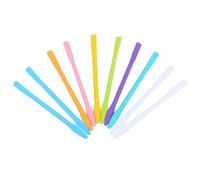 Beaupretty Silicone Facial Stirring Rods Set Sturdy Stir Sticks 10pcs for Mixing Mud and Epoxy Resin Random Color for Handcrafts and Treatments