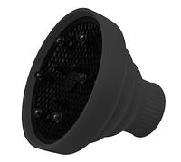 Beaupretty Silicone Hair Dryer Diffuser Cover Universal Blow Dryer Attachment Foldable Black Hair Blower Protector Styling at Home and Salon