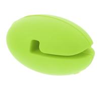 Beaupretty Silicone Temperature Probe Holder Clip Oval Pan Clip 1.85X1.14X1.14 Inch Dishwasher Safe for Cooking and Bbq Use Random Color