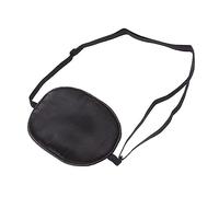 Beaupretty Silk Single Eye Mask for Adults Black Adjustable Pirate Style Amblyopia and Strabismus Eye Patch for Vision Therapy