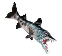 Beaupretty Simulated Wolf Fish Model Plastic Aquarium Decor for Fish Tank Early Education Cognitive Toy for Tanks