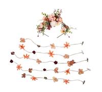 Beaupretty Simulation Flower Hair Accessories Wedding Floral Hair Clips for Women Bridal Accessories Beach Vacation Photoshoot Party