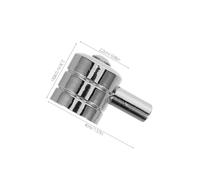 Beaupretty Single Sided Metal Drum Lugs for Jazz Tom Bass Snare Durable Percussion Hardware for Stable Sound Resonance and Drum Compatibility