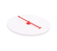 Beaupretty Small Prize Wheel DIY Blank Lottery Turntable Portable Party Prize Wheel with Smooth Pointer for Carnival Classroom Trade Show and Holiday Events Writable Fun Game Prop