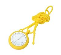 Beaupretty Small Round Silicone Neck Hanging Quartz Nurse Watch Cute Design Waterproof Adjustable Length for Nurses and Medical Professionals