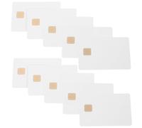 Beaupretty Smart Ic Cards 10Pcs White PVC Blank Cards with At24C02 2K Memory Chip for Hotel Access Control System Use