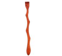 Beaupretty Snake-Shaped Wooden Back Scratcher Long Handle Body Scratching Tool for Adults Smooth Surface Itching Relief Stick for Reach Areas Practical and Safe Design