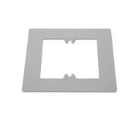 Beaupretty Socket Cover Plate Wall Plate PC Material Resistant to Discoloration and Fading with Simple Design for Home and Commercial Use Decorative Power Outlet Hole Cover
