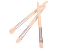 Beaupretty Soft Bristle Makeup Brush Set with Comfortable Handle for Blush Eyeshadow and Blending Stylish Light Pink Compact Brushes for Personal and Professional Use