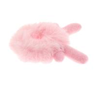 Beaupretty Soft Elastic Fuzzy Hair Tie with Fluffy Ball Ponytail Holder for Women and Cute Cartoon Forest Theme Hair Accessory for Autumn Winter Hairstyles