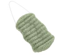 Beaupretty Soft Exfoliating Shower Sponge for Gentle Body Cleansing Ergonomic Design for for All Skin Comfortable and Durable Bath Loofah for Men Women Green