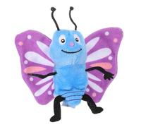 Beaupretty Soft Plush Butterfly Hand Puppet for Early Learning Interactive Play Comfortable Animal for Role Play and Puppet Theater