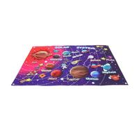 Beaupretty Solar System Felt Story Board for Preschoolers Large Educational Wall with Colorful Space Design Early Learning Tool to Develop Independence Problem-solving Storytelling Skills