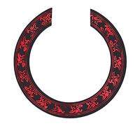 Beaupretty Sound Rosette Solid Veneer Inlay Sticker for Acoustic Classical Guitar Sturdy Self Adhesive Sound Decoration Musical Instrument Accessory