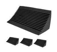 Beaupretty Soundproof Panels and Soundproofing Performance 4pcs for Wall Corner Sponge Acoustic Sound Absorbing Panels with Easy Installation for Home Theatre and Ktv