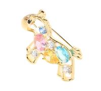 Beaupretty Sparkly Crystal Horse Lapel Pin Lightweight Copper Brooch for Women Versatile Western Equestrian Accessory for Bridal Casual Hat Scarf Bag and Holiday Wear