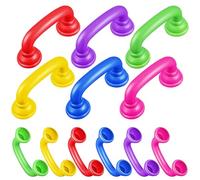 Beaupretty Speech Therapy Whisper Phones 12pcs for Boys and Girls with Comfortable Grip and Sturdy Abs Material for Reading Practice at Home and School