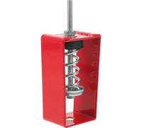 Beaupretty Spring Vibration Isolator Hanger for Bedrooms with Galvanized Steel and Rubber Construction, Rod M8, Anti-vibration and Noise Reduction Device for Ceiling or Wall Mounting, Bearing