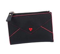 Beaupretty Square Pu Wallet for Women Card Holder Coin Purse Separate Pu Wallet for Change Easy to Carry Outdoors
