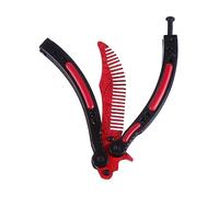 Beaupretty Stainless Steel Curved Hairdressing Comb Lightweight Handhold Tool for Adult Women Hair Styling DIY Knot Detangling Barber Salon Use