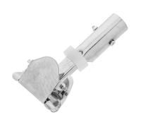 Beaupretty Stainless Steel Mop Stick Clip Replacement Chuck for Mop Bar Handle Clamp Broom Pole Adapter