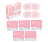 Beaupretty Steam Eye Mask Set of 5 Self-Heating Disposable Eye Masks for Fatigue Relief Pink Rose Scent Soothing Hot Compress for Travel and Sleep