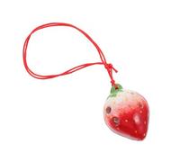 Beaupretty Strawberry Ocarina Wind Instrument Beginner Musical Flute for Durable Design with Sound for Students and Creative Play